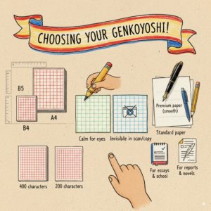 原稿用紙はどこに売ってる？コンビニ・100均から専門店まで販売店15選＆選び方徹底ガイド