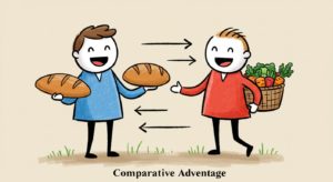 驚くほどわかる「比較優位」！あなたの日常とビジネスを賢くする経済学をわかりやすく解説