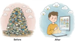 写真整理はデジタルで!アルバム代わりに、クラウド・フォトブック・フォトフレーム活用術