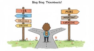 英語の比較級 more と er の使い分け - もう迷わない！例文・練習問題で徹底解説【完全ガイド】