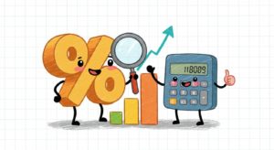 【完全ガイド】比較のパーセント計算式を徹底解説!増加率・減少率から応用例・注意点まで網羅。もう迷わない比較パーセント計算!