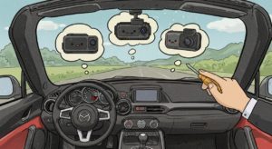 NDロードスター乗り必見!ドライブレコーダーおすすめ〇選|後悔しない選び方から取り付けまで徹底解説【2025年最新】