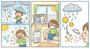 花粉の雨上がり対策5選！飛散量激増を乗り切る物理的防御マニュアル【2026年最新】