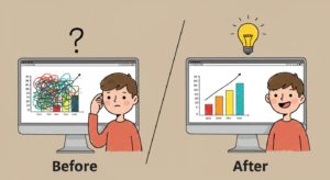 エクセル比較グラフを見やすく作る全技術!初心者でも分かる基本から応用テクニックまで徹底解説