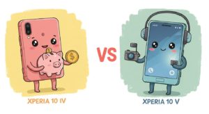 Xperia 10 IV vs V 徹底比較！買うならどっち？スペック・カメラ・価格・バッテリーの違いを完全解説