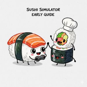 Sushi Simulator（スシ・シミュレーター）序盤の効率化と最強の裏技！客離れを防ぐ攻略ガイド【2026年最新】