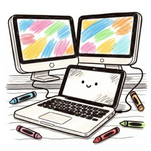 MacBook Neo デュアルディスプレイ制限の突破口！非対称ポートの罠とDisplayLinkハブ選び徹底解説【2026年最新】