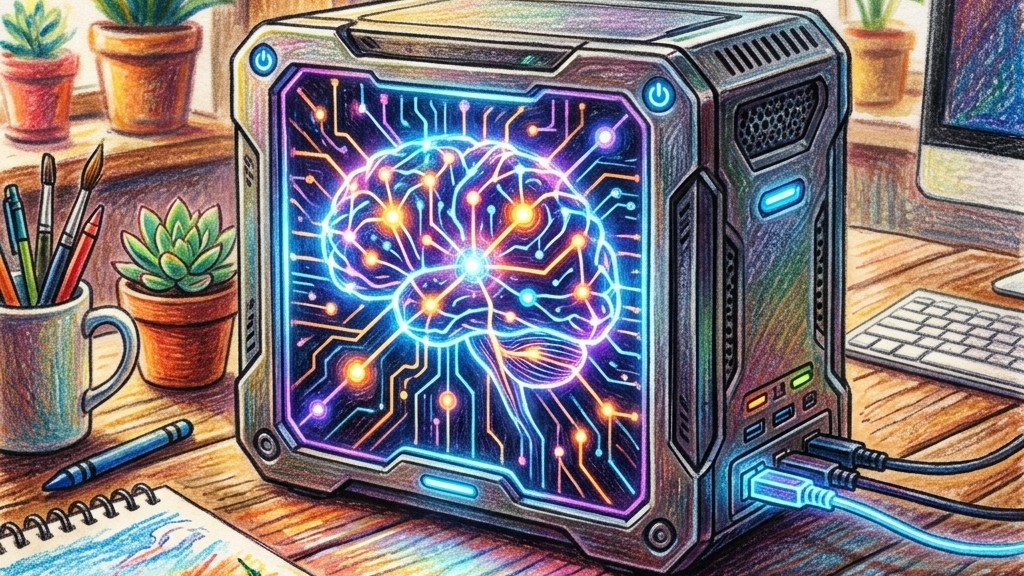 ミニスフォーラム AI NAS (N5 Pro/MAX) と Ryzen AI プロセッサによる次世代ストレージのイメージ