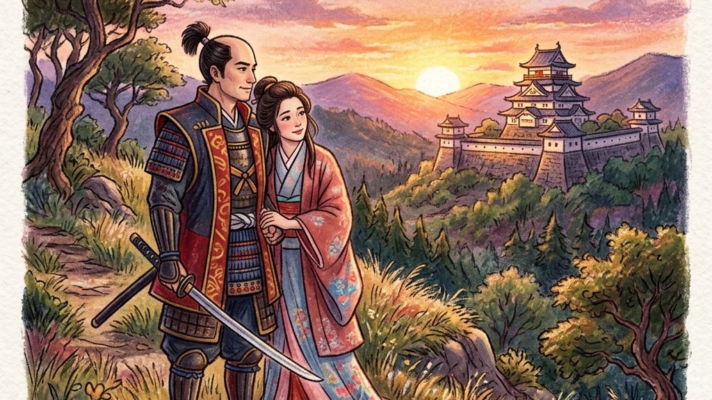 浅井長政とお市の方 小谷城史跡 2026年大河ドラマ 豊臣兄弟！