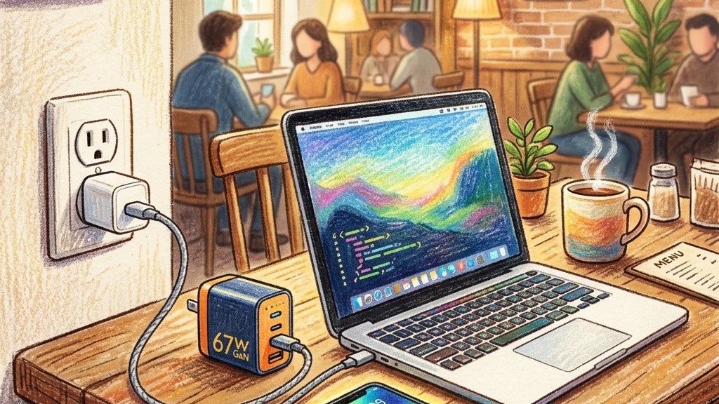 窒化ガリウム 急速充電器 67W