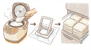 ダイソー「らくらくラップご飯」の正しい使い方！均一冷凍のコツと隠れたメリット・デメリット【完全網羅】