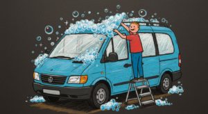 ミニバン洗車が劇的に楽になる!おすすめ脚立と賢い選び方|安全・便利な一台で屋根までピカピカ